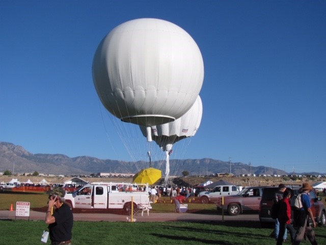 2012 Alberquerque gas balloon launch