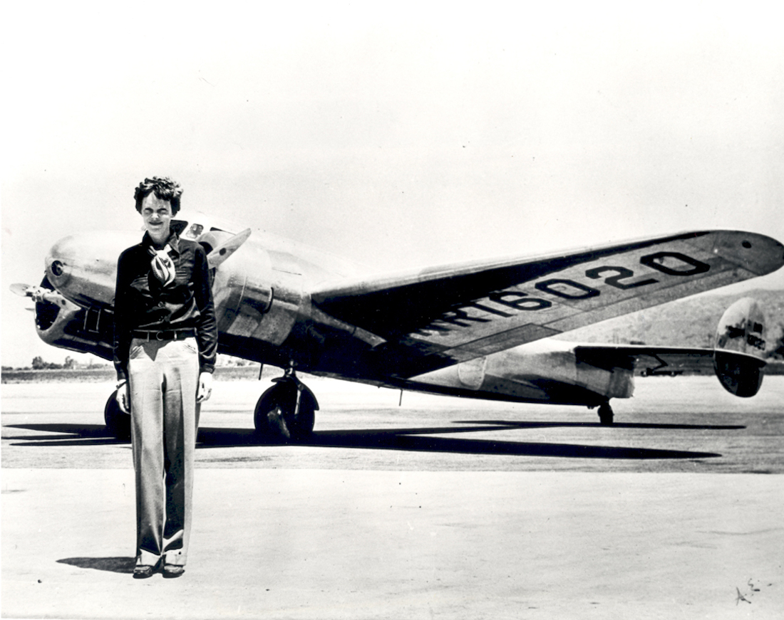 years since Amelia Earhart became the first woman to fly across