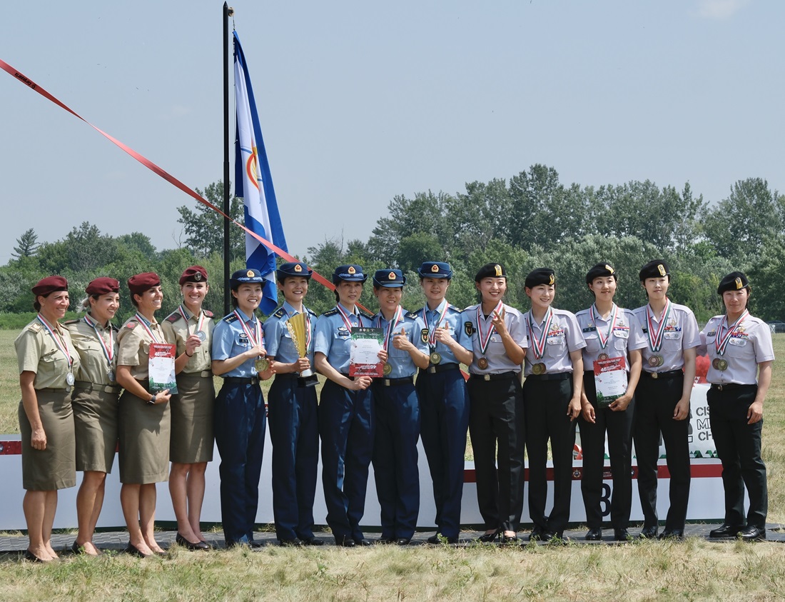 46th CISM World Military Parachuting Championship 2024 Female Team Accuracy