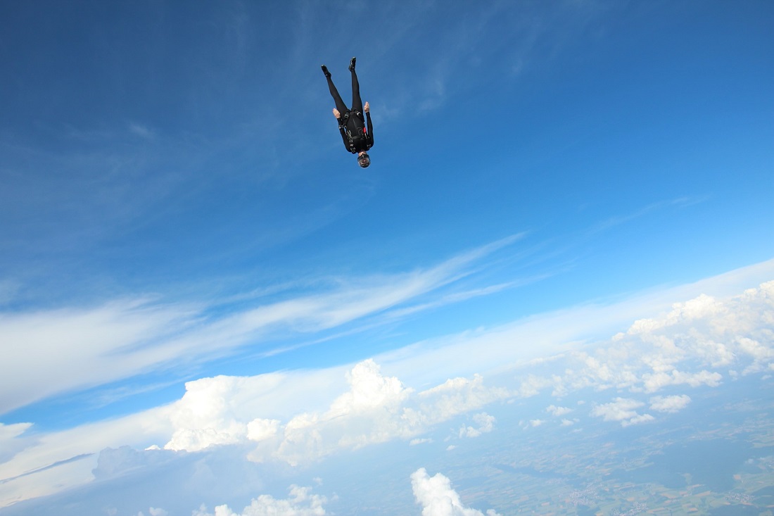 Marco Hepp speed skydiver