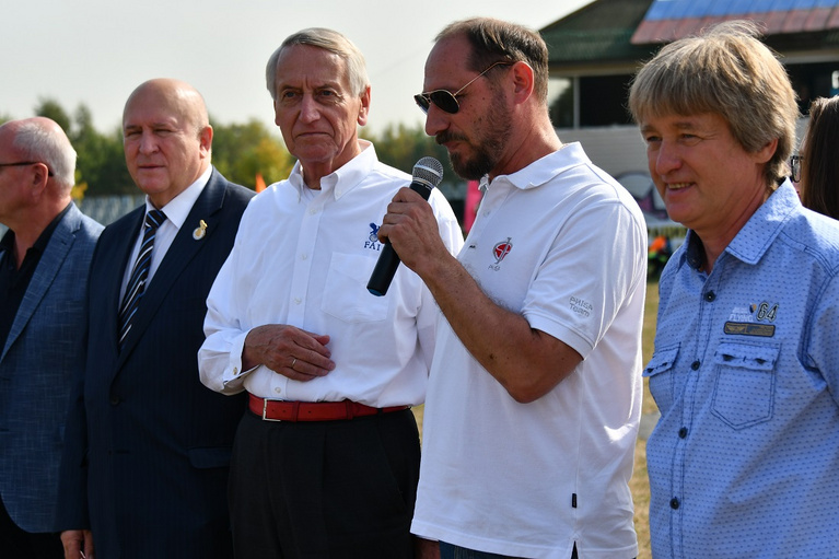 Frits Brink and Sergey Ananov Russia aeromodelling 2018