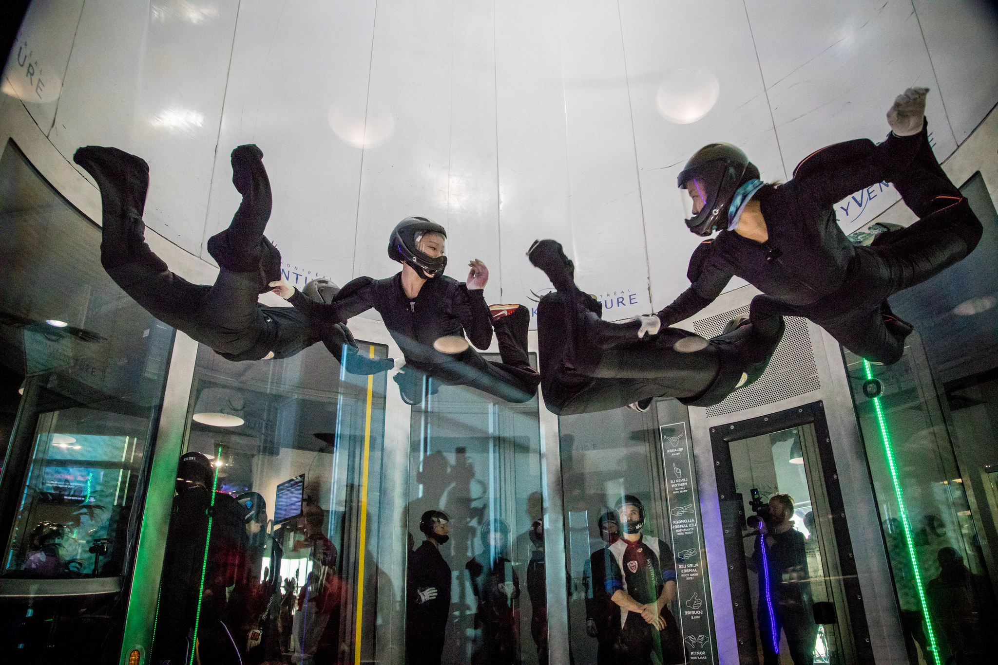 60second guide to Indoor Skydiving World Air Sports Federation