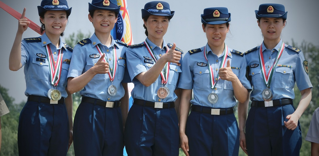 46th CISM World Military Parachuting Championship 2024 CHN female medals