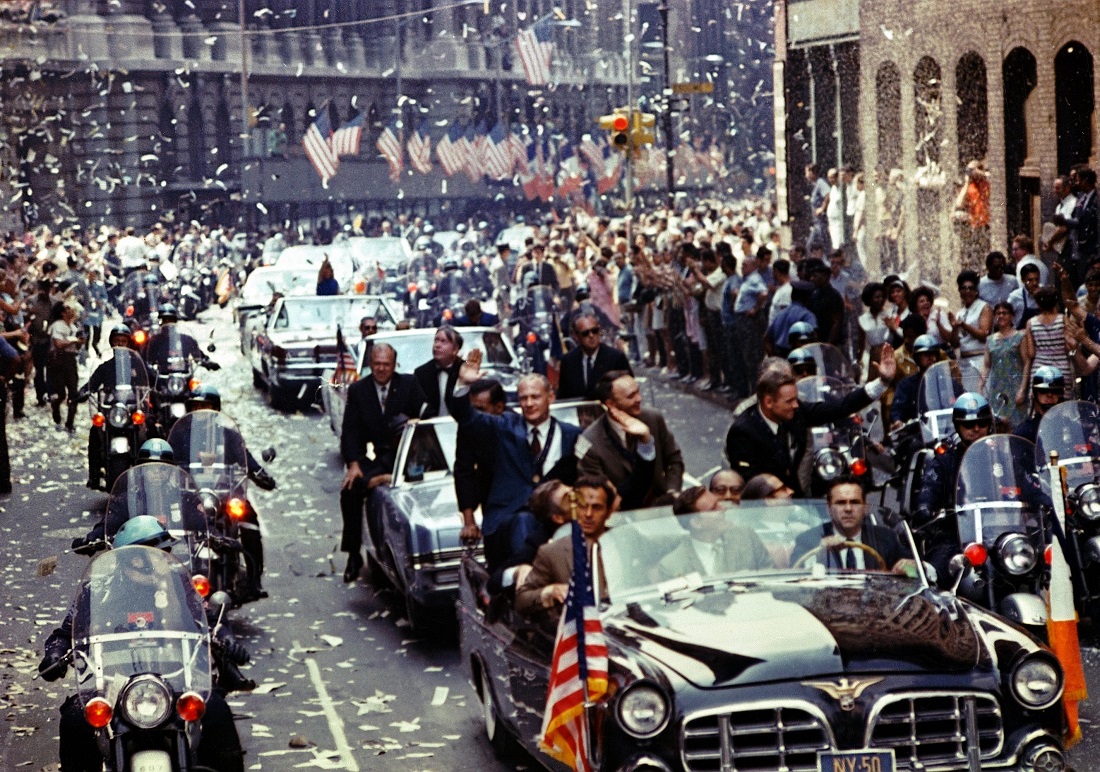 Parade Apollo 11 1969 New York NASA